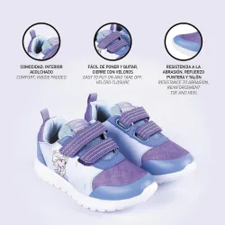 P1027LB Κοριτσίστικο Sneakers DISNEY FROZEN Σιέλ