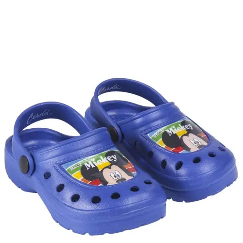 P1029BL Boy's Flip Flop MICKEY Blue