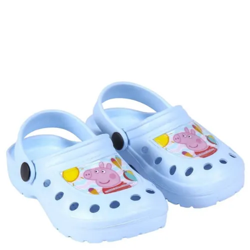 P1032LB  Κοριτσίστικο Σαμπό Θαλάσσης PEPPA Σιέλ