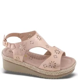 P1041CO Κοριτσίστικο Ανατομικό Πέδιλο SMART KIDS Χαλκός