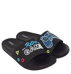 P1060B Boy's Flip Flop CUBANITAS Black P1060B Boy's Flip Flop CUBANITAS Black