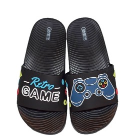 P1060B Boy's Flip Flop CUBANITAS Black P1060B Boy's Flip Flop CUBANITAS Black