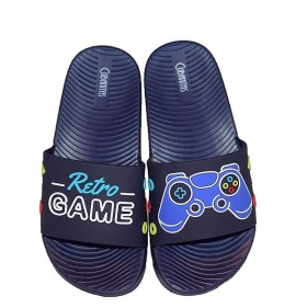 P1060BL Boy's Flip Flop CUBANITAS Blue P1060BL Boy's Flip Flop CUBANITAS Blue
