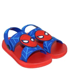 P1069R  Boys' Sea Sandals SPIDERMAN Red