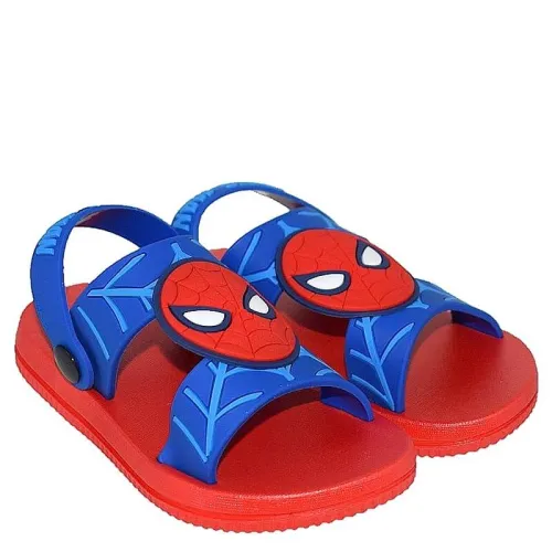 P1069R  Boys' Sea Sandals SPIDERMAN Red