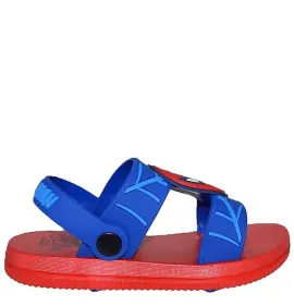P1069R  Boys' Sea Sandals SPIDERMAN Red