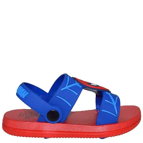 P1069R  Boys' Sea Sandals SPIDERMAN Red