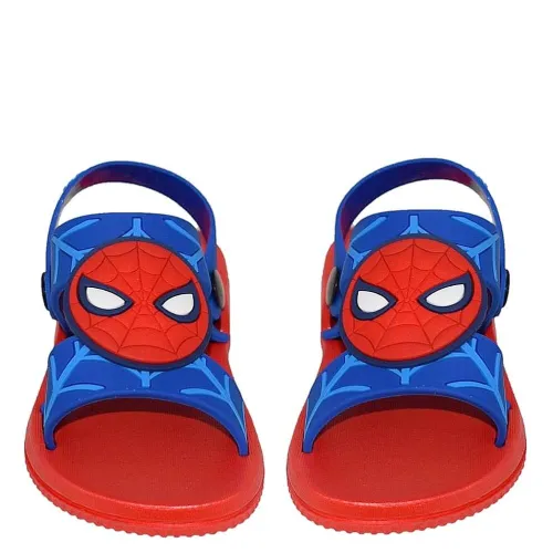 P1069R  Boys' Sea Sandals SPIDERMAN Red