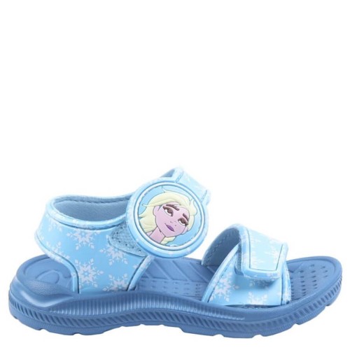 P1071LB Girl's Sea Sandals FROZEN Light Blue P1071LB Girl's Sea Sandals FROZEN Light Blue