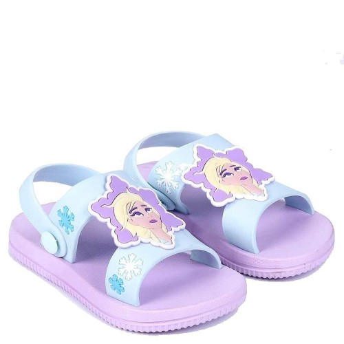 P1073LB Girl's Sea Sandals FROZEN Light Blue P1073LB Girl's Sea Sandals FROZEN Light Blue