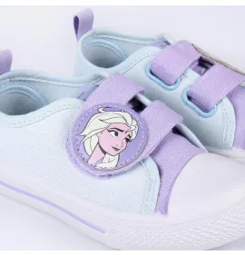 P1075LB Κοριτσίστικο Sneakers DISNEY FROZEN Σιέλ