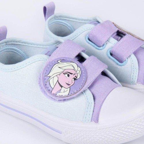 P1075LB Girl's Sneakers DISNEY FROZEN Light Blue P1075LB Girl's Sneakers DISNEY FROZEN Light Blue