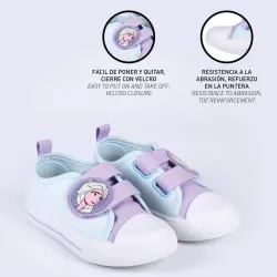 P1075LB Κοριτσίστικο Sneakers DISNEY FROZEN Σιέλ