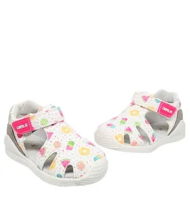 P1078W Κοριτσίστικο Ανατομικό Πέδιλο SMART KIDS Λευκό P1078W Κοριτσίστικο Ανατομικό Πέδιλο SMART KIDS Λευκό