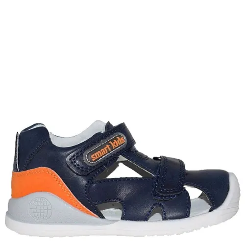 P1080BL  Αγορίστικο Ανατομικό Παπουτσοπέδιλο SMART KIDS Μπλε P1080BL  Αγορίστικο Ανατομικό Παπουτσοπέδιλο SMART KIDS Μπλε