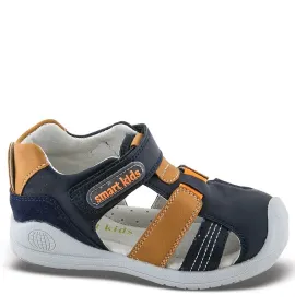 P1081BL Αγορίστικο Ανατομικό Παπουτσοπέδιλο SMART KIDS Μπλε