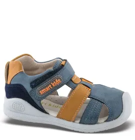 P1081R Αγορίστικο Ανατομικό Παπουτσοπέδιλο SMART KIDS Ραφ