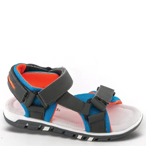 P1088GR Αγορίστικο Ανατομικό Πέδιλο SMART KIDS Γκρι