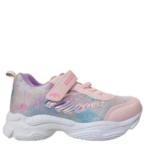 P1090P Κοριτσίστικο Sneakers  SMART KIDS Ροζ P1090P Κοριτσίστικο Sneakers  SMART KIDS Ροζ