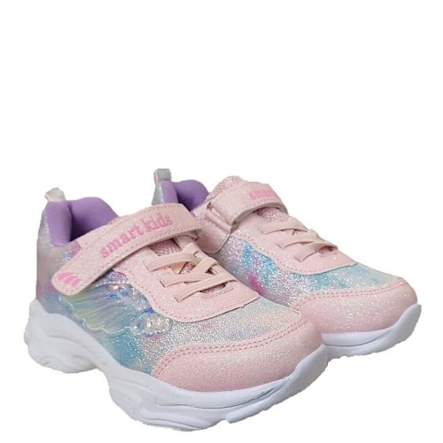 P1090P Κοριτσίστικο Sneakers  SMART KIDS Ροζ P1090P Κοριτσίστικο Sneakers  SMART KIDS Ροζ