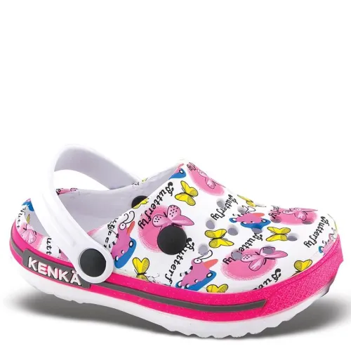 P1097W Κοριτσίστικο Σαμπό Θαλάσσης CUBANITAS Λευκό