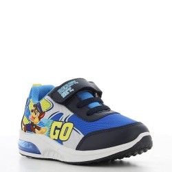 P1112BL Βoy's Sneakers With Lights DISNEY PAW PATROL Blue