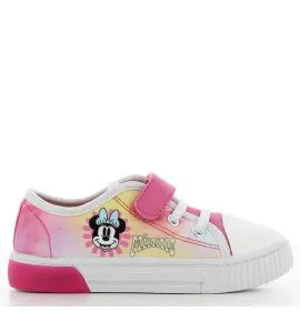 P1121F Κοριτσίστικο Sneakers με Φωτάκια DISNEY MINNIE  Φουξ