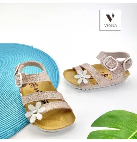 P1130P Κοριτσίστικο Πέδιλο VESNA Ροζ P1130P Κοριτσίστικο Πέδιλο VESNA Ροζ