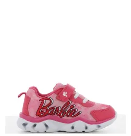 P1139P Κοριτσίστικο Sneakers Με Φωτάκια DISNEY Barbie Ροζ