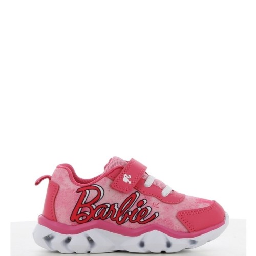 P1139P Girl's Sneakers With Lights DISNEY Barbie Pink
