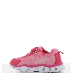 P1139P Girl's Sneakers With Lights Barbie Pink