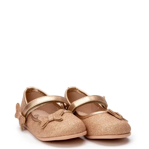 P1158CO Girl's  Ballerina SMART KIDS Copper