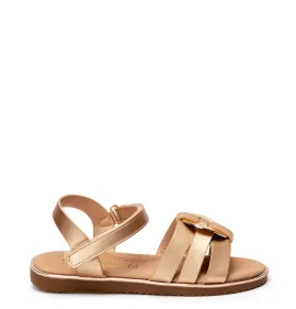 P1163CO Κοριτσίστικο Πέδιλο SMART KIDS Χαλκός