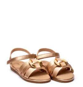 P1163CO Κοριτσίστικο Πέδιλο SMART KIDS Χαλκός