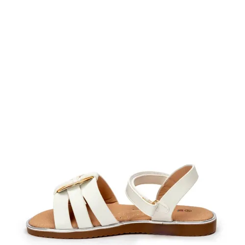 P1163W Κοριτσίστικο Πέδιλο SMART KIDS Λευκό