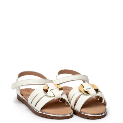 P1163W Κοριτσίστικο Πέδιλο SMART KIDS Λευκό