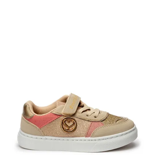P1165BE Girl's Sneakers SMART KIDS Beige