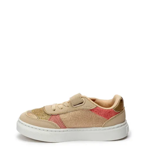 P1165BE Girl's Sneakers SMART KIDS Beige