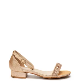 P1166CO Κοριτσίστικο Πέδιλο SMART KIDS Χαλκός