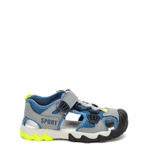 P1173GR Αγορίστικο Παπουτσοπέδιλο SMART KIDS Γκρι