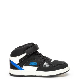 P1175B Boy's Sneakers SMART KIDS Black