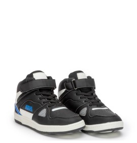 P1175B Boy's Sneakers SMART KIDS Black