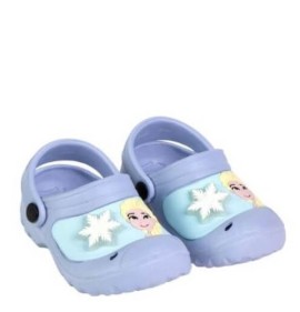 P1178L Κοριτσίστικο Σαμπό Θαλάσσης Με Φωτάκια DISNEY FROZEN Λιλά