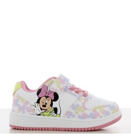 P1185W Κοριτσίστικο Sneakers DISNEY MINNIE Λευκό