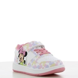 P1185W Girl's Sneakers DISNEY MINNIE WHITE