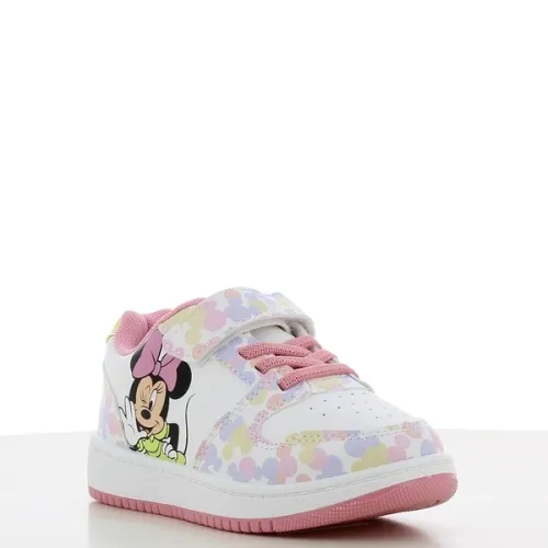 P1185W Κοριτσίστικο Sneakers DISNEY MINNIE Λευκό