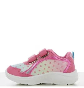 P1186F Κοριτσίστικο Sneakers LEOMIL Με Φωτάκια Φουξ