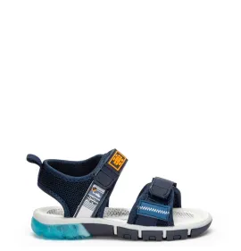 P1188BL Αγορίστικο Πέδιλο Με Φωτάκια ZAK SHOES Μπλε