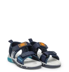 P1188BL Αγορίστικο Πέδιλο Με Φωτάκια ZAK SHOES Μπλε