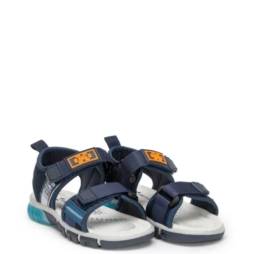 P1188BL Boy's Sandal With Lights ZAK SHOES Blue